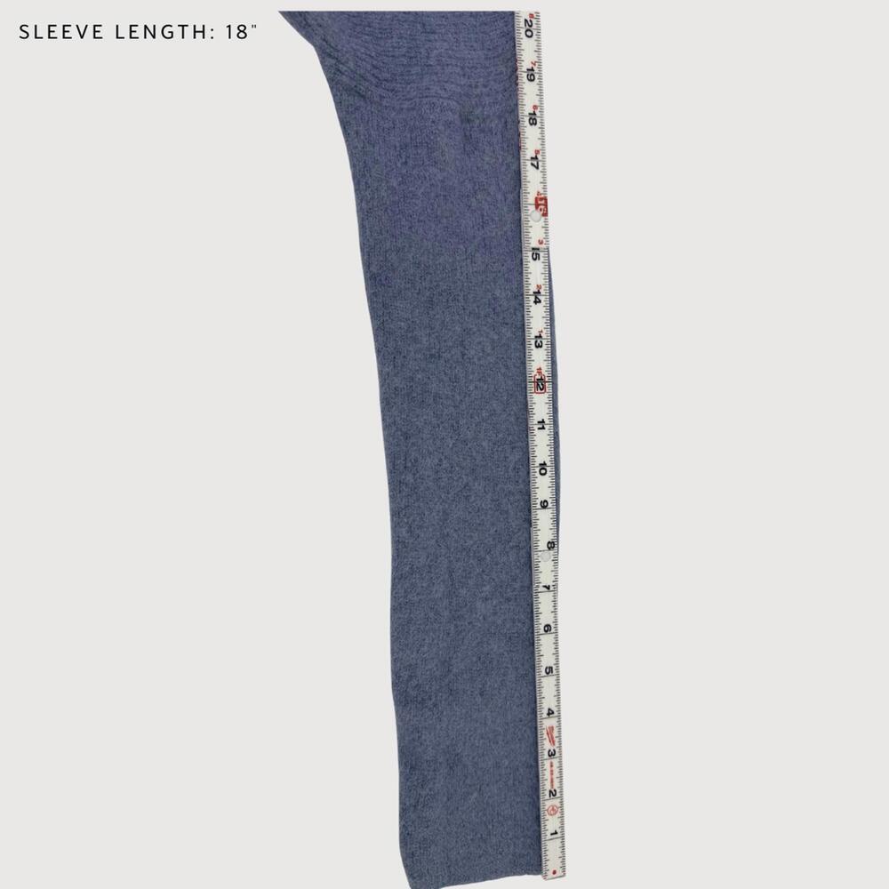 Sezane Cardigan Gaspard Mohair Alpaca Vintage Blue S - Picture 9 of 9